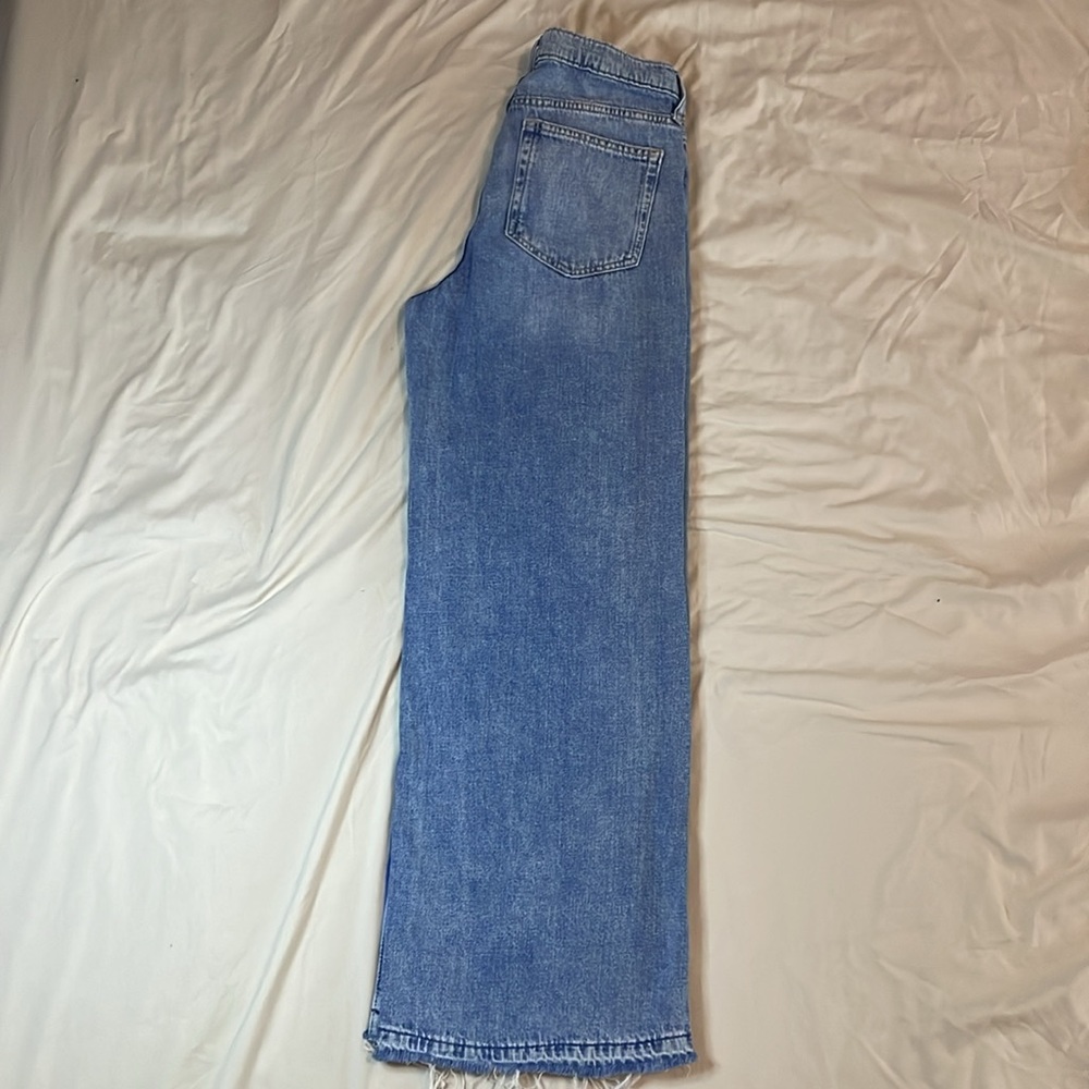 High Rise Wide Leg Ripped - Picture 2 of 3